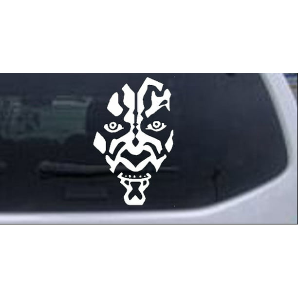 Details about   Darth Maul MASK FACE Decal Sticker Car Truck Motorcycle Window Ipad Laptop Wall